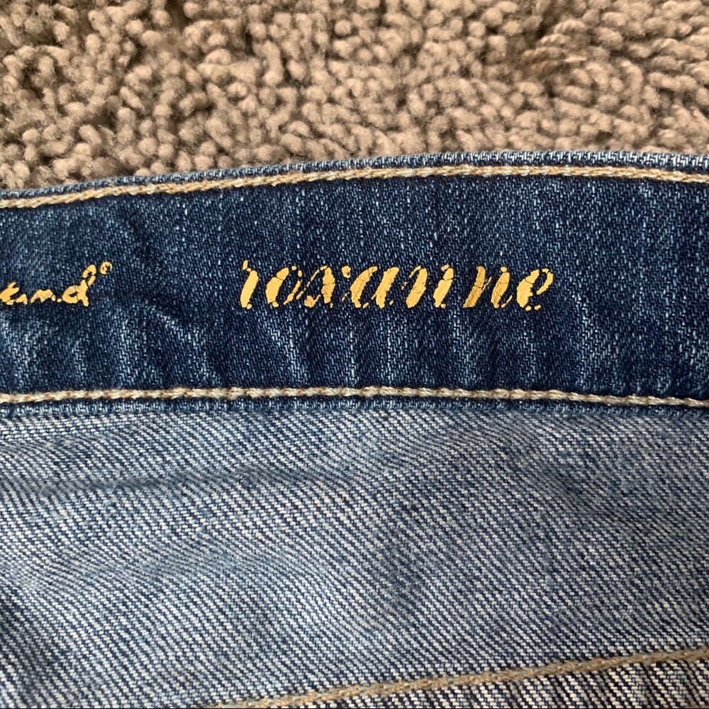 7 For All Mankind Roxanne Distressed Jeans - Picture 4 of 7